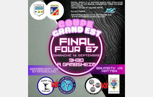 FINAL FOUR COUPE GRAND EST ET ENCOURAGEMENT