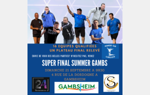 SUPER FINALE SUMMER GAMBS