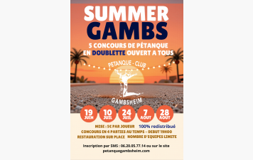 SUMMER GAMBS