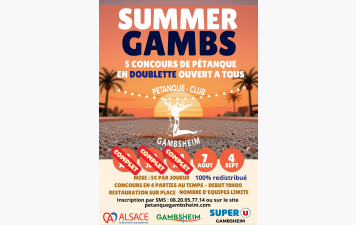 SUMMER GAMBS