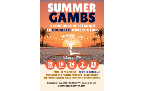 SUMMER GAMBS