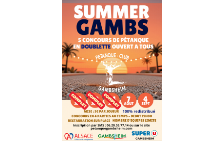 SUMMER GAMBS